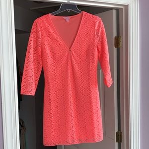 Lilly Pulitzer Coral Summer Dress